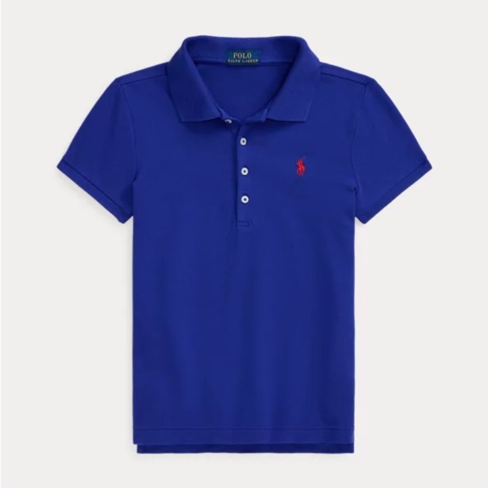 Polo Ralph Lauren Girls Shirt Blue Size M (8-10)